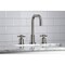 Kingston Brass FSC8938DX Concord Widespread Bathroom Faucet W/ Brass Pop-Up, Nickel FSC8938DX - alternate 3